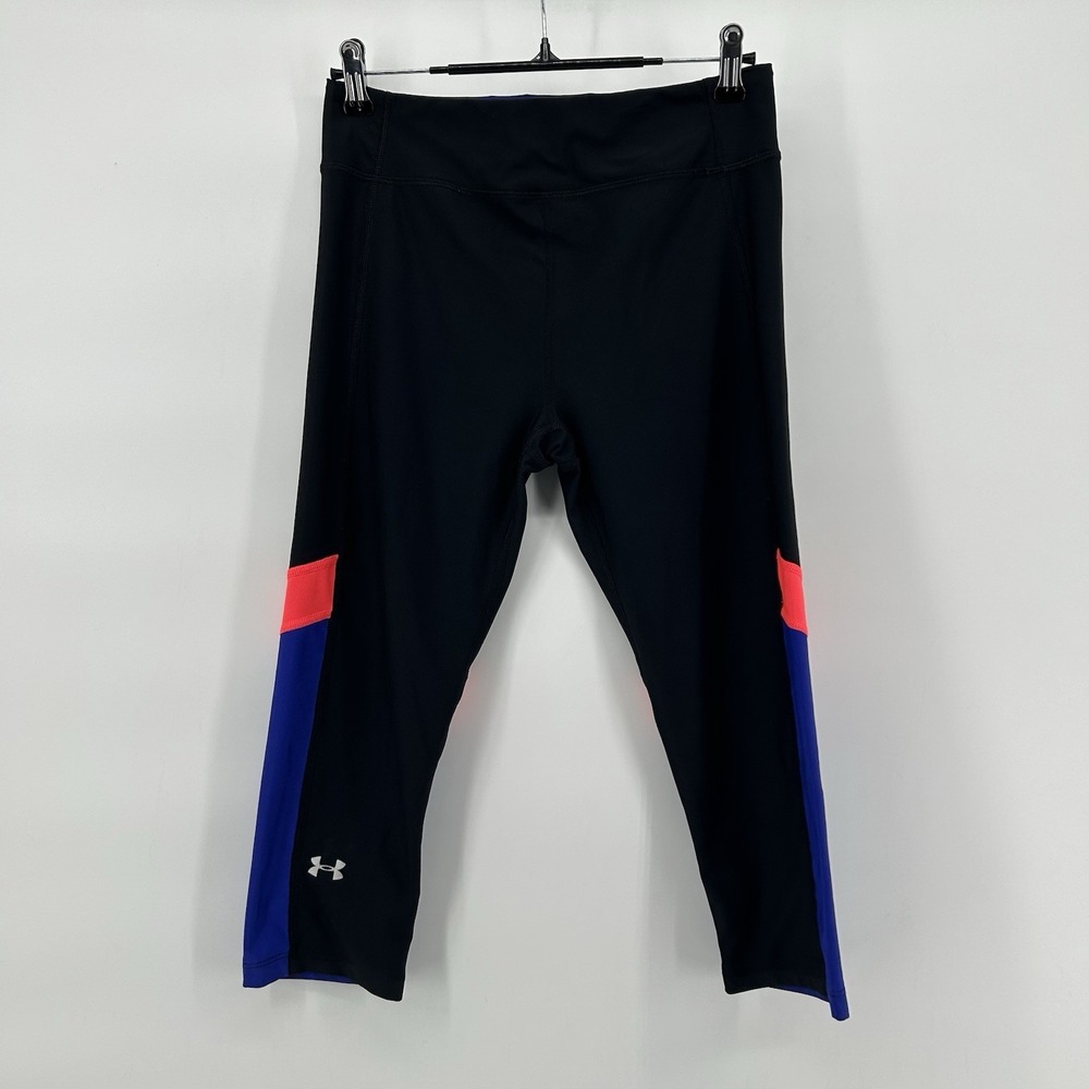 Under Armour HeatGear Alpha Novelty Compression Leggings Womens S Capri Training